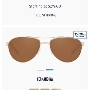 Costa Del Mar Fernandina women’s sunglasses-Gold